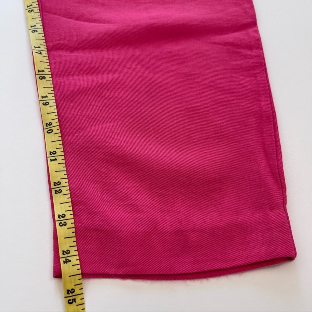 A New Day Bright Pink Trouser Tapered Cropped Women’s Size XS - Picture 7 of 10